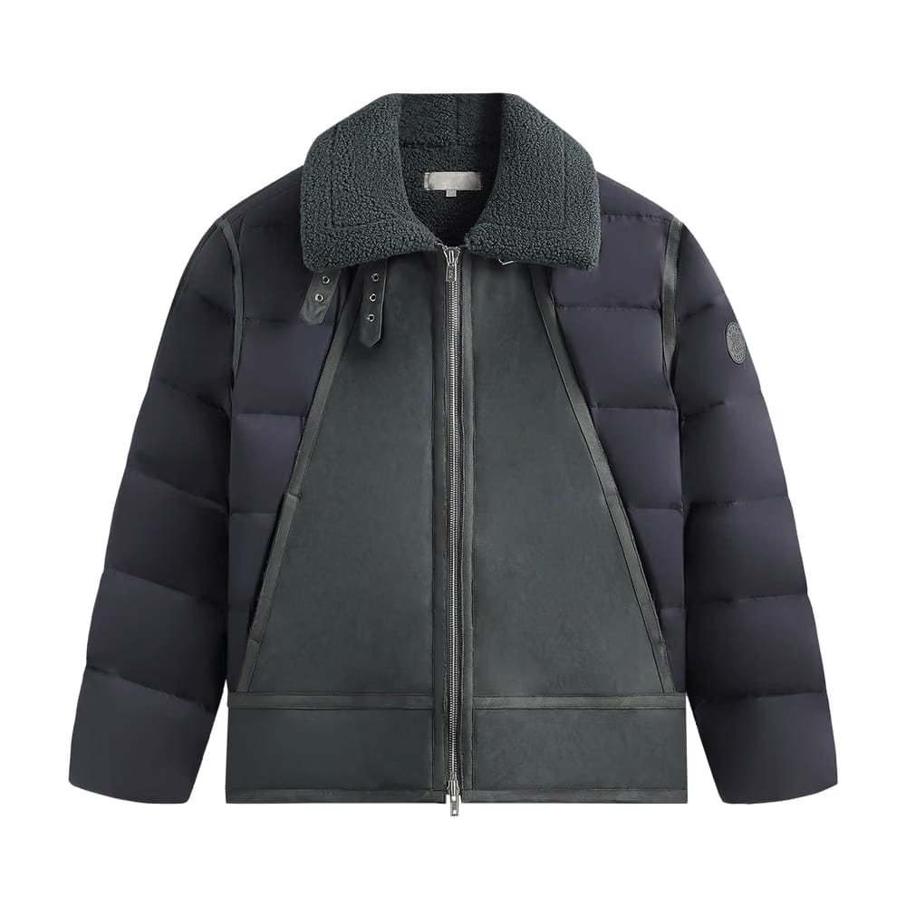 Kith Arden Bonded Microsuede Combo Jacket Machine
