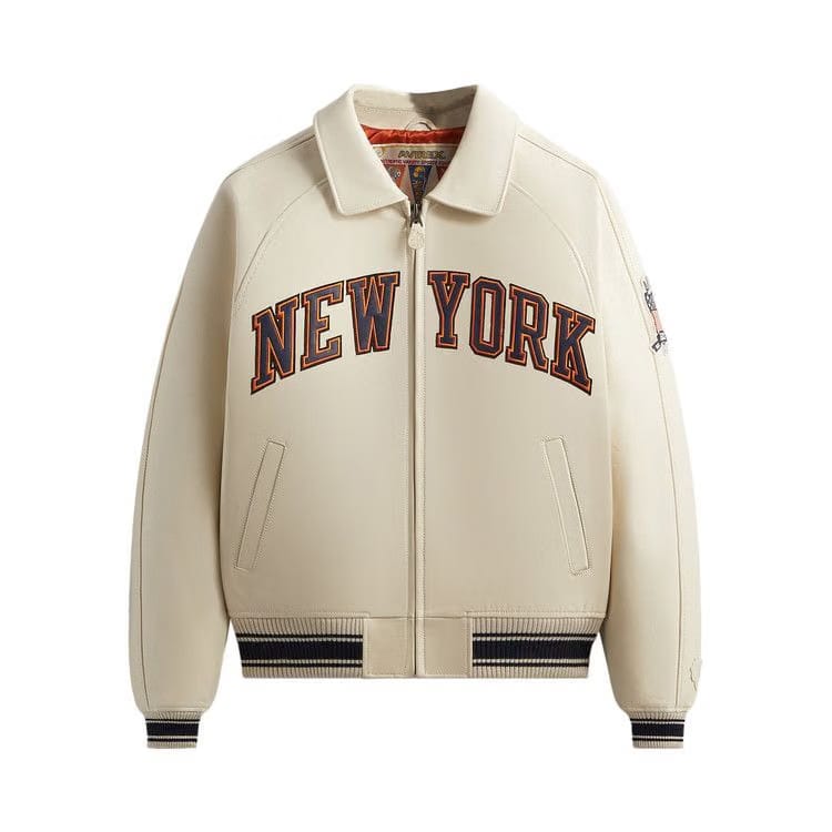 Kith & AVIREX For The New York Knicks Icon Jacket Sandrift