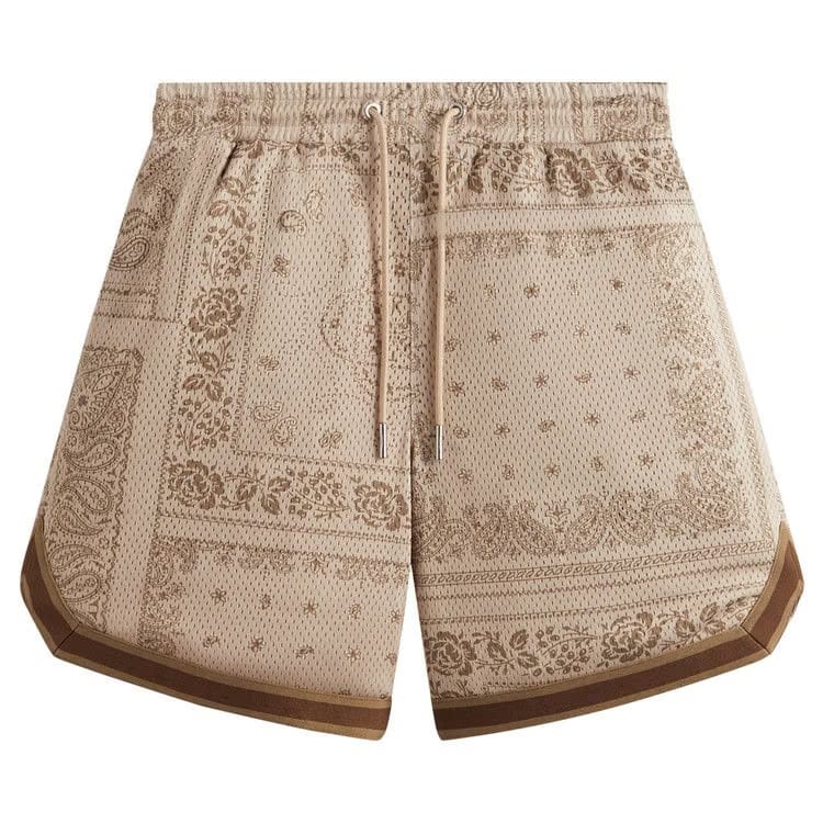Kith Bandana Mesh Curtis Shorts Canvas