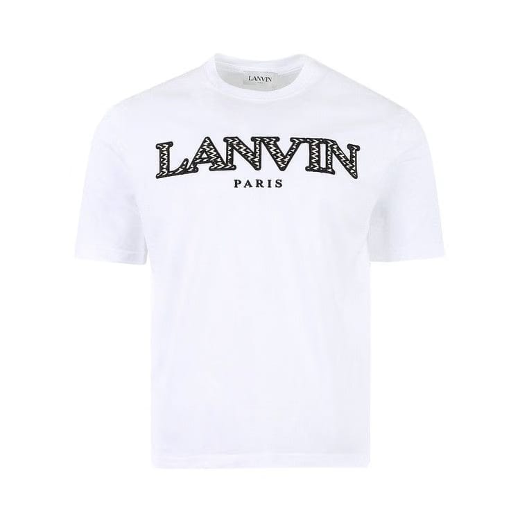 Lanvin Curb Regular T-Shirt Optic White