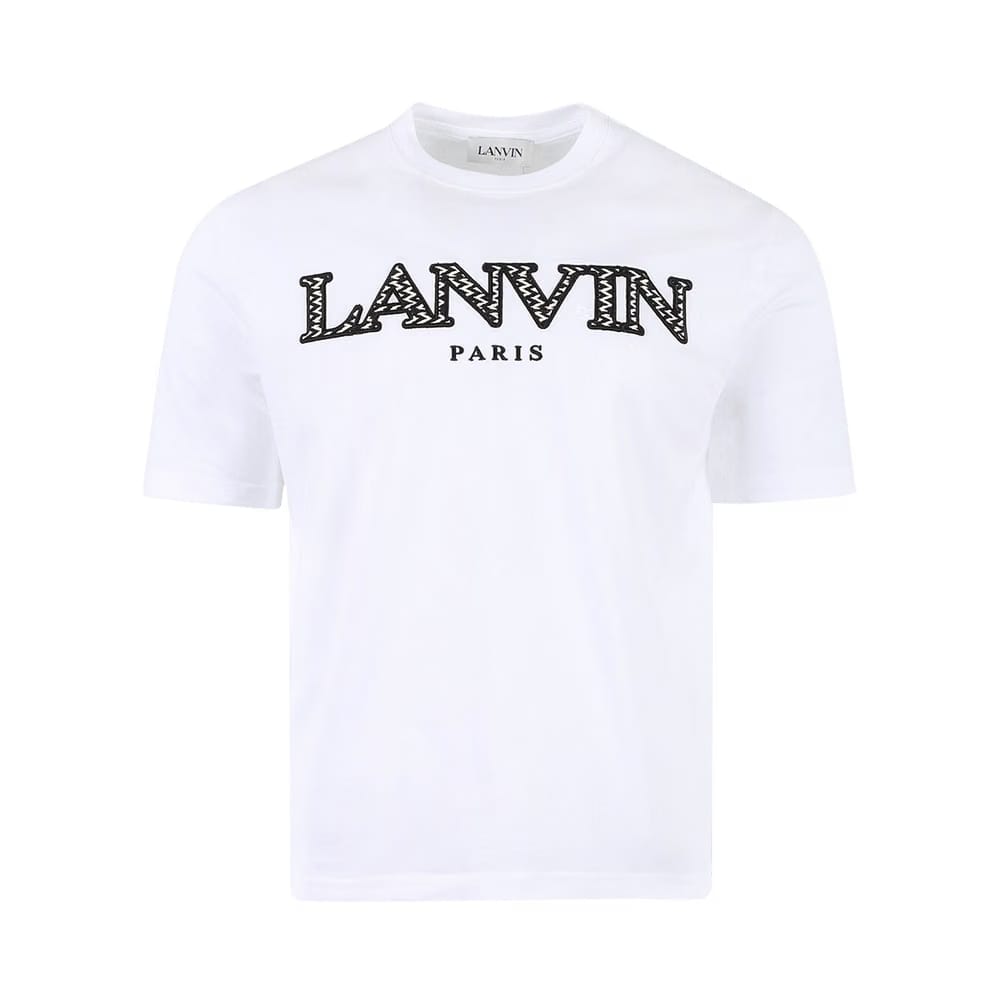 Lanvin Curb Regular T-Shirt Optic White
