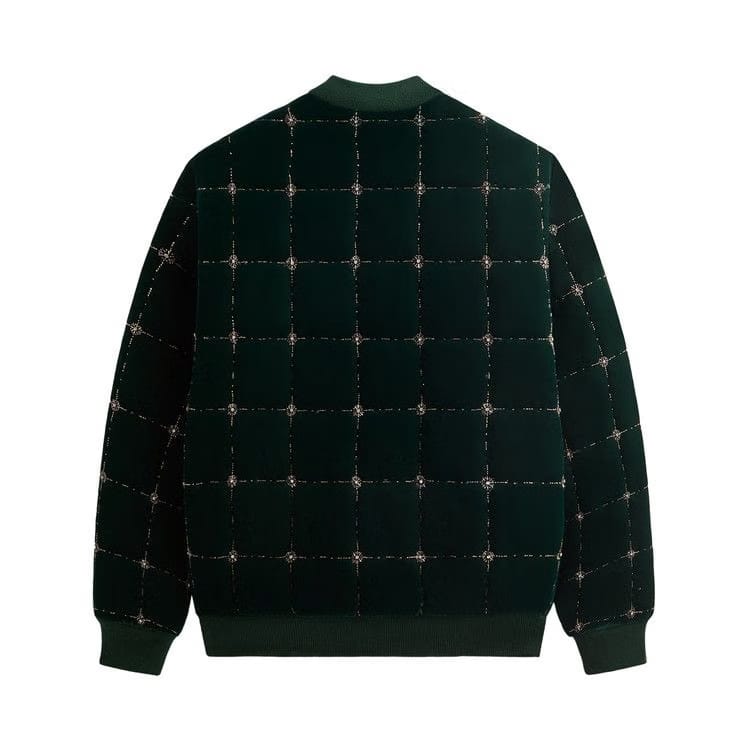 Kith Beaded Velvet Clay Bomber Jacket Stadium