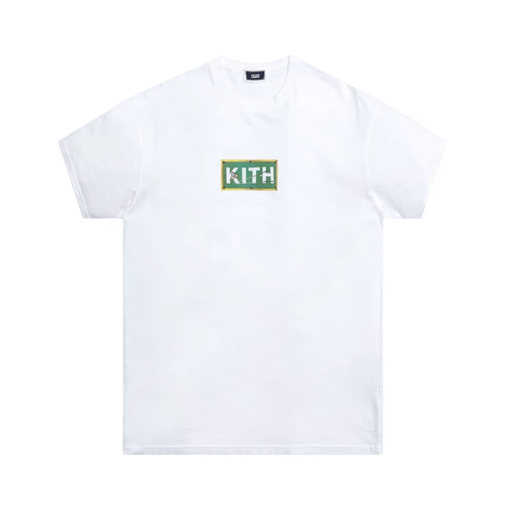 Kith Billiards Classic Logo T-Shirt White