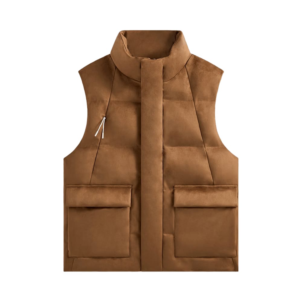 Kith Bonded Microsuede Midi Vest Mesa