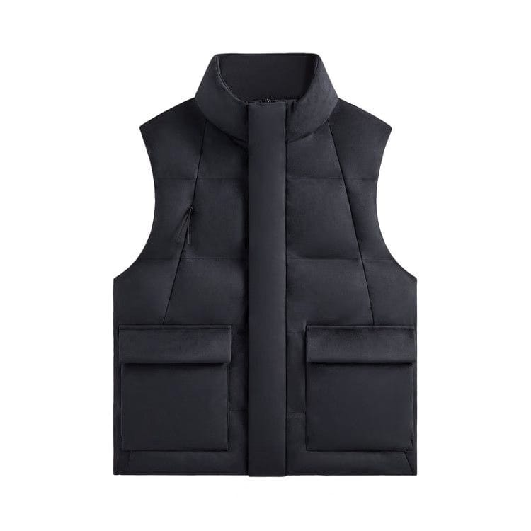Kith Bonded Microsuede Midi Vest Nocturnal