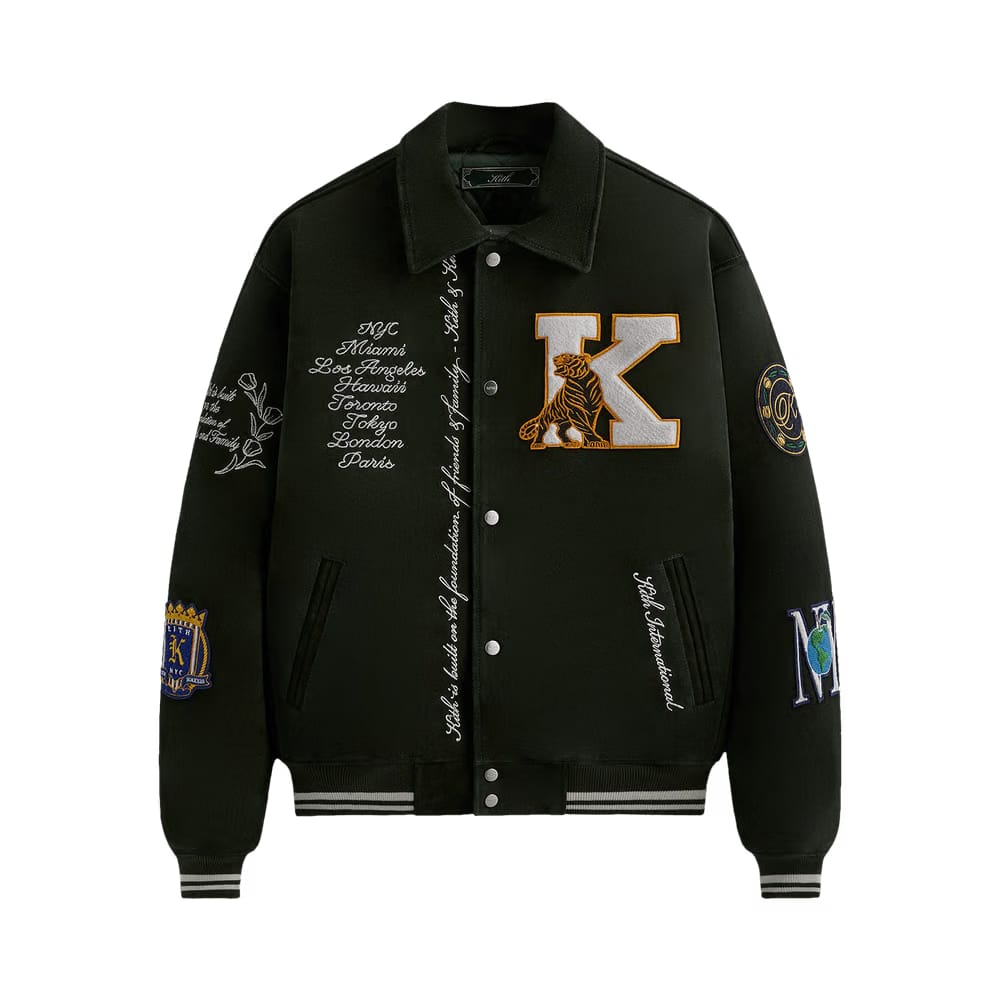 Kith Suede Coaches Jacket Stadium