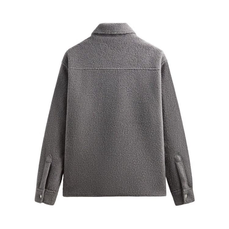 Kith Boucle Puffed Ace Shirt Jacket Reef