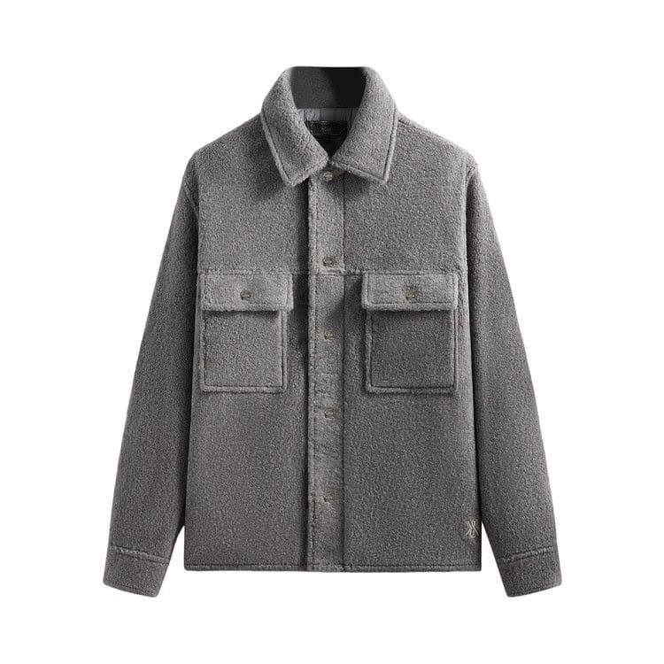 Kith Boucle Puffed Ace Shirt Jacket Reef