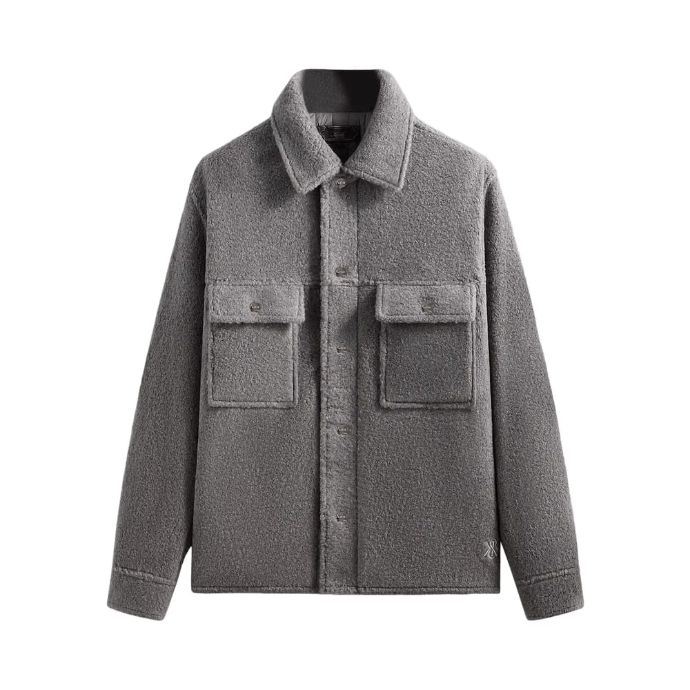 Kith Boucle Puffed Ace Shirt Jacket Reef