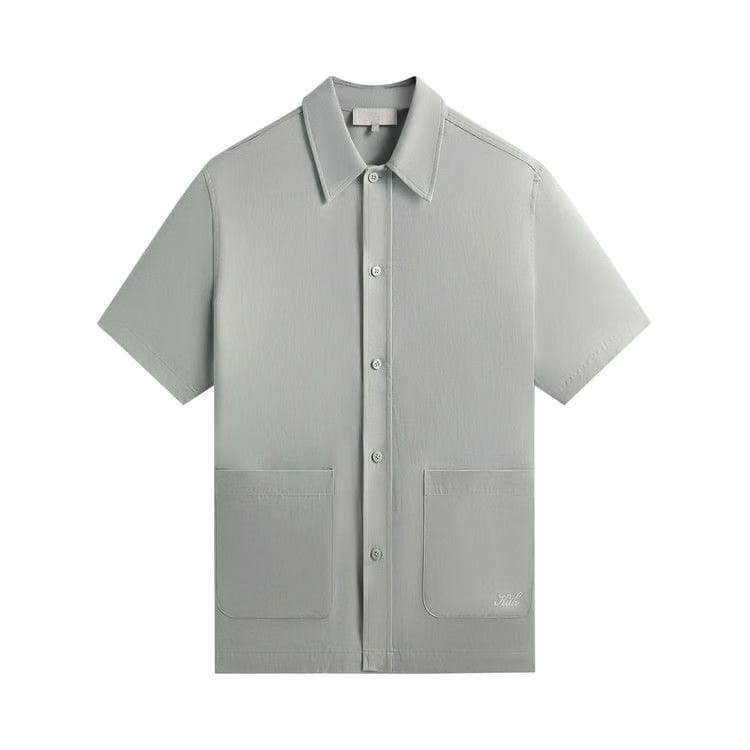 Kith Boxy Collared Overshirt Brine