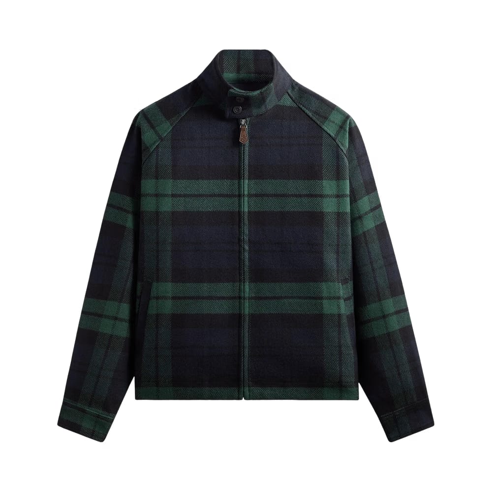 Kith Brushed Plaid Harrington Jacket Eve