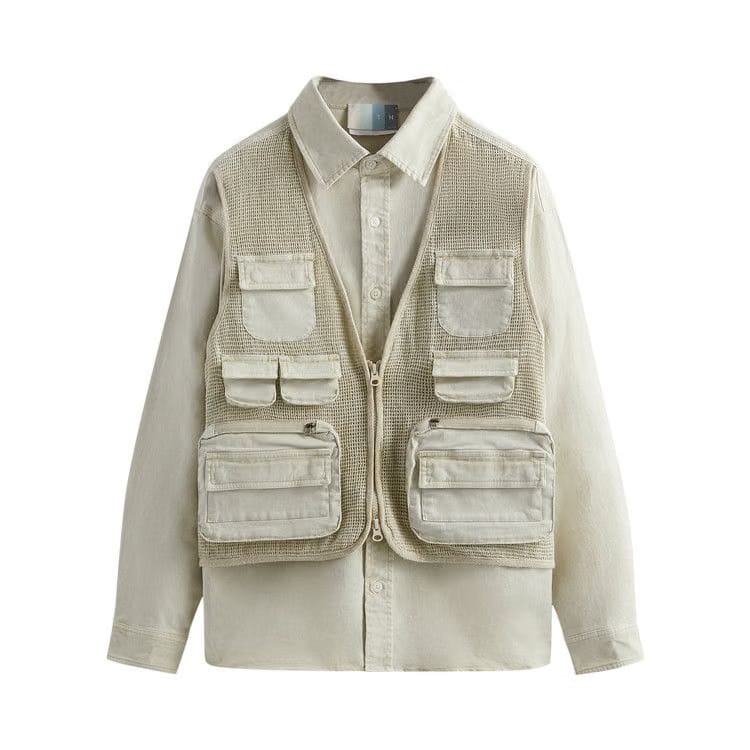 Kith Burnett Buttondown Shirt Waffle
