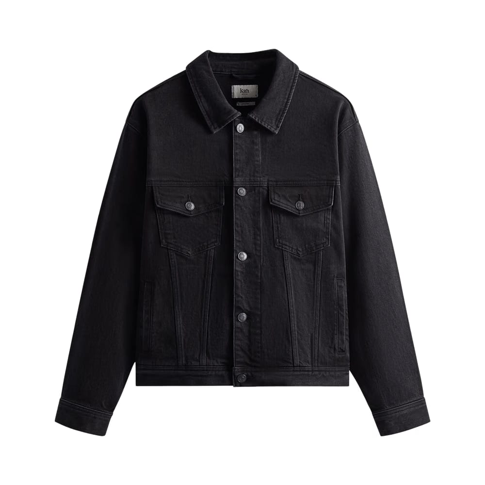 Kith Centre Denim Jacket Black