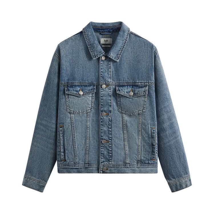 Kith Centre Denim Jacket Dark Indigo