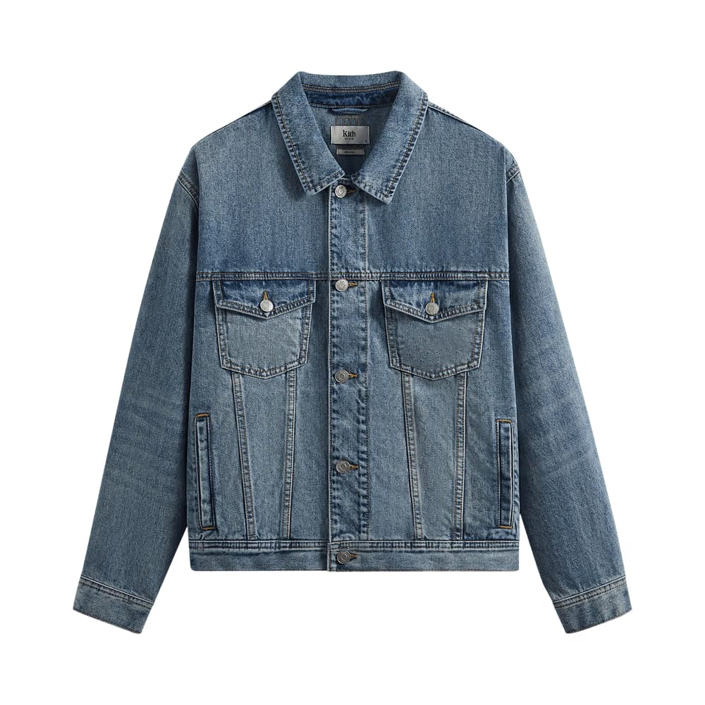 Kith Centre Denim Jacket Dark Indigo