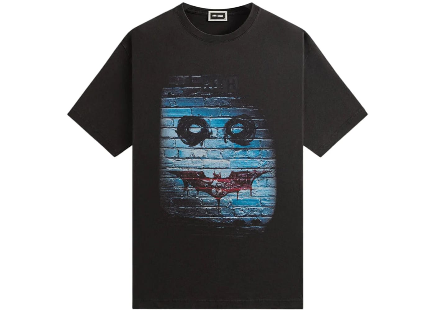 Kith x Batman Dark Knight Teaser Vintage T-Shirt Black