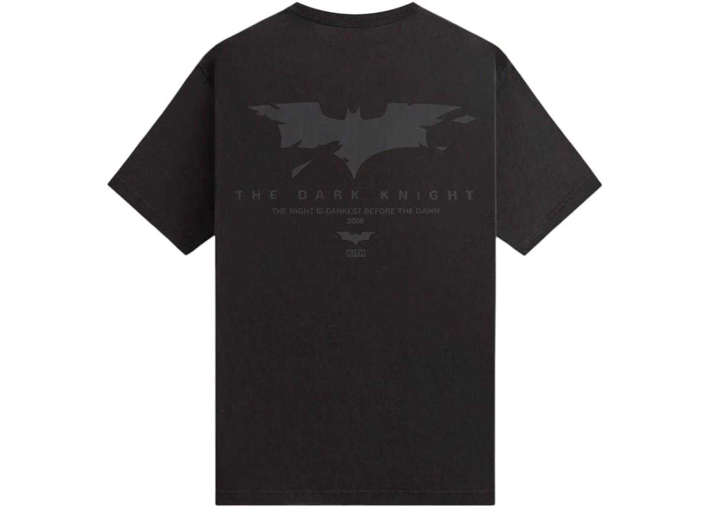 Kith x Batman Dark Knight Teaser Vintage T-Shirt Black