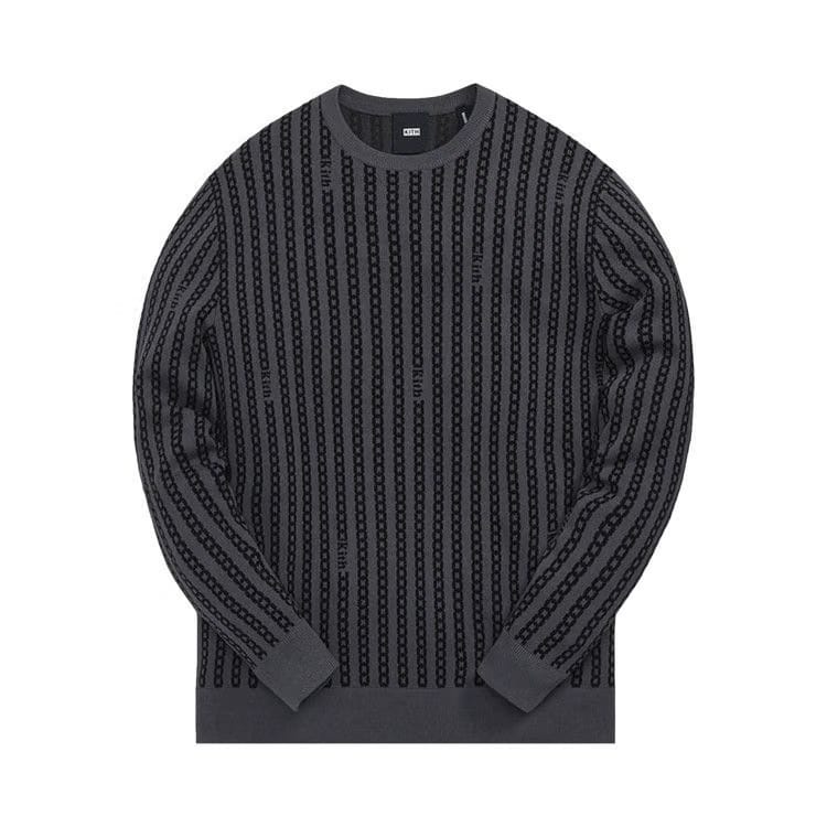 Kith Chain Link Tilden Sweater Shadow