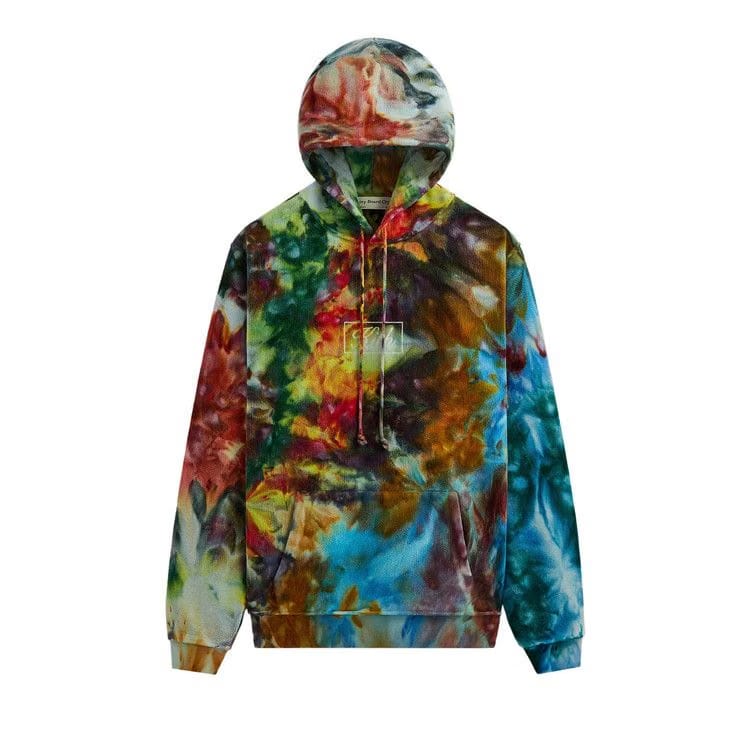 Kith For Advisory Board Crystals Tie Dye Hoodie Purple/Green