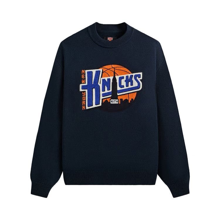Kith For The New York Knicks Ball Lewis Sweater Nocturnal