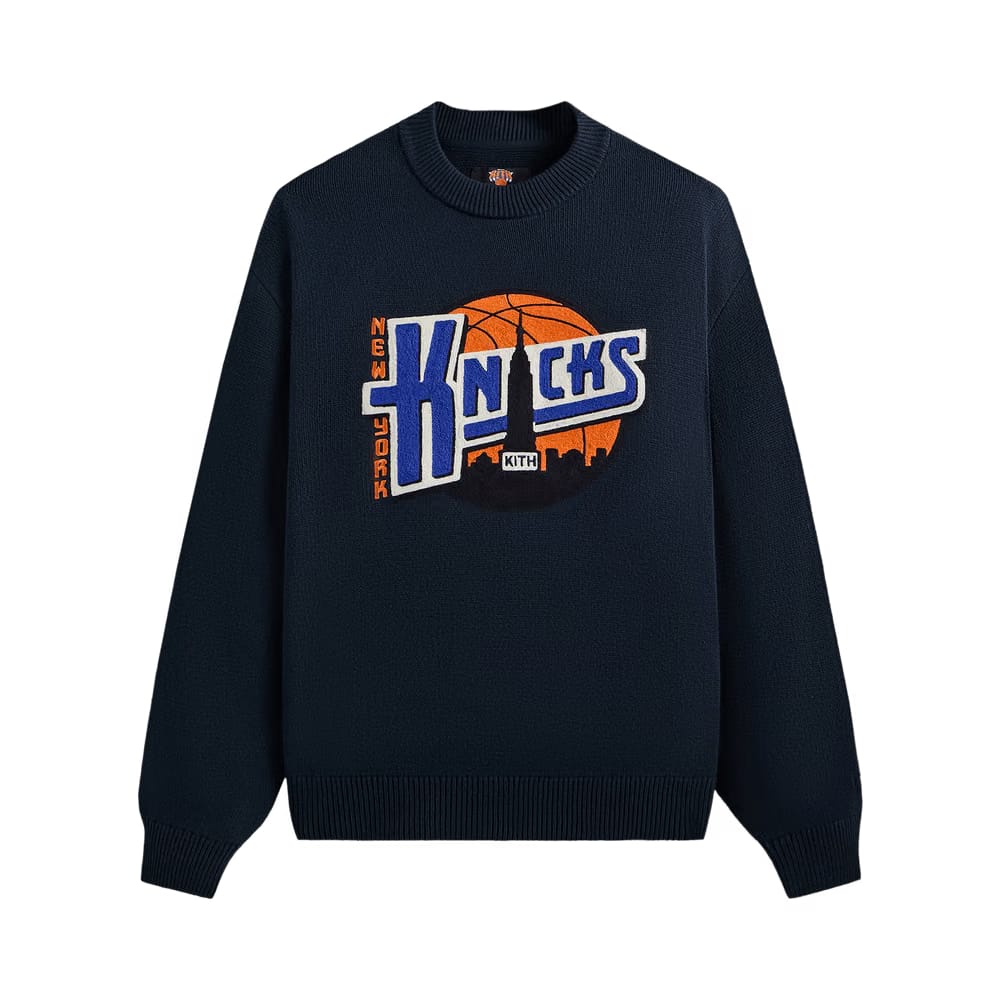 Kith For The New York Knicks Ball Lewis Sweater Nocturnal