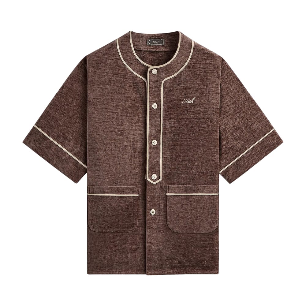 Kith Chenille Willis Baseball Shirt Poise