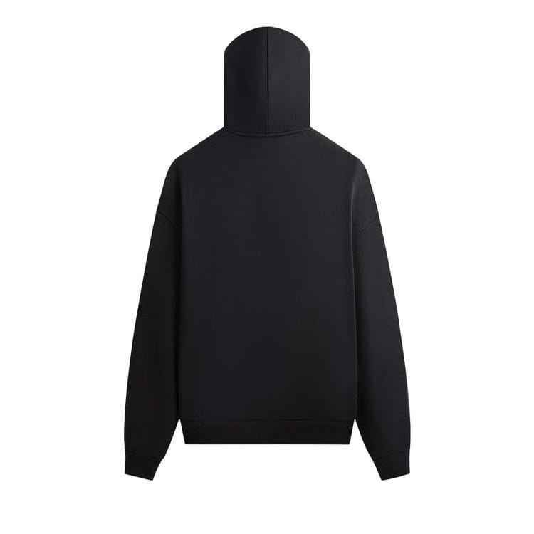 Kith Classic Logo Leopard Applique Nelson Hoodie Black