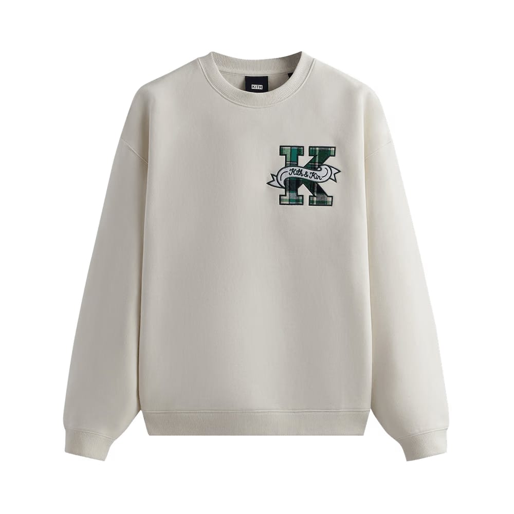 Kith Collegiate Crewneck Sandrift