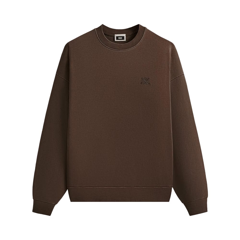 Kith Compact Knit Nelson Crewneck Kindling