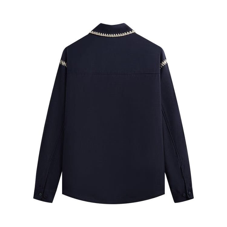 Kith Crochet Detail Apollo Shirt Nocturnal