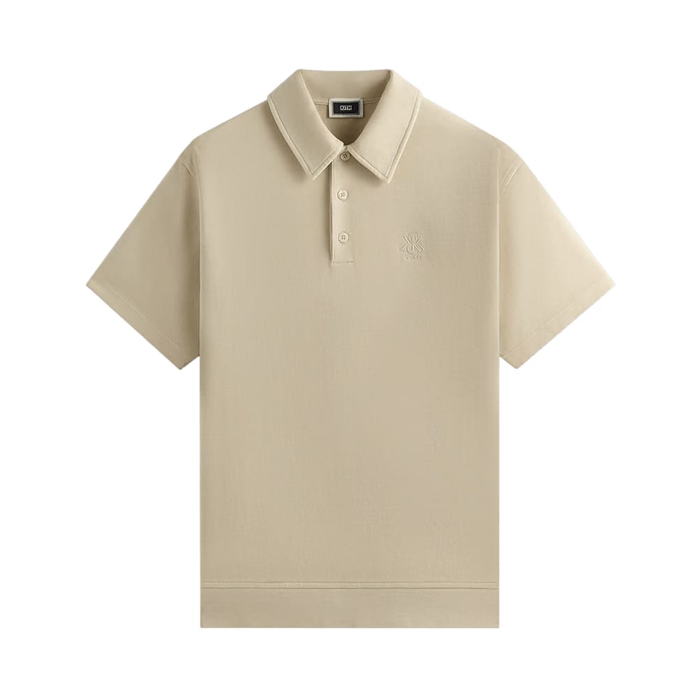 Kith Crystal Wash Interlock Graham Polo Durum