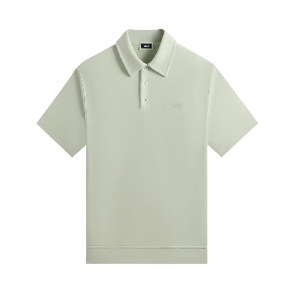Kith Crystal Wash Interlock Graham Polo Luster