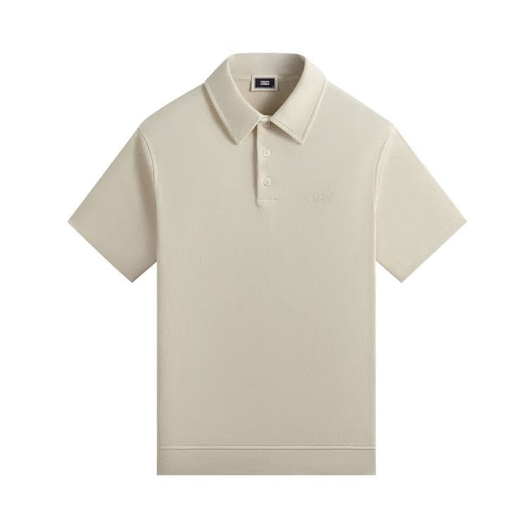Kith Crystal Wash Interlock Graham Polo Sandrift
