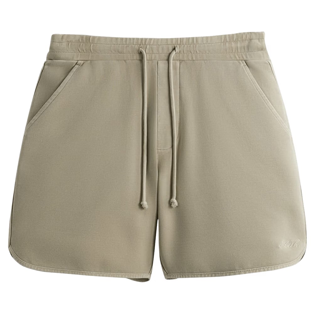 Kith Crystal Wash Interlock Jordan Shorts Field
