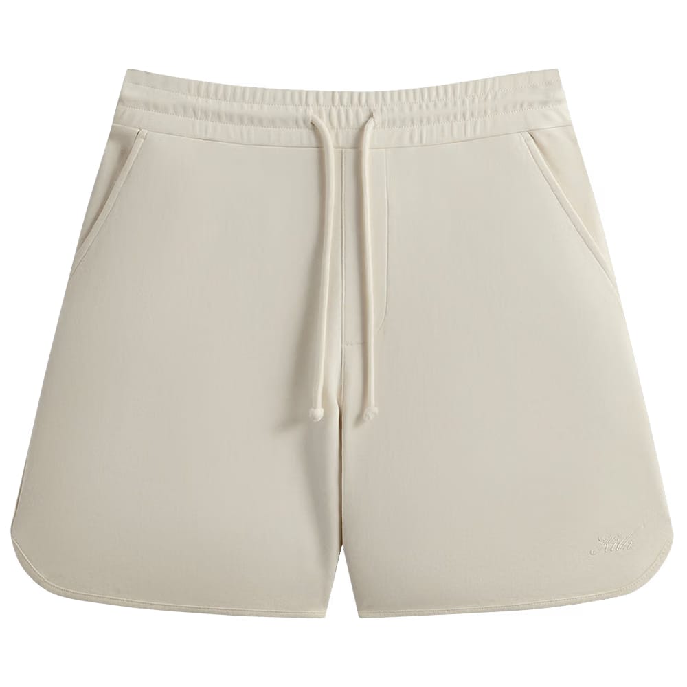 Kith Crystal Wash Interlock Jordan Shorts Sandrift