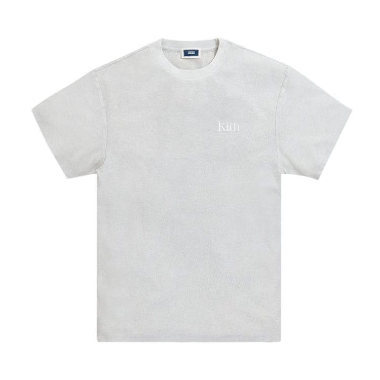 Kith Crystal Wash T-Shirt Oyster Mushroom