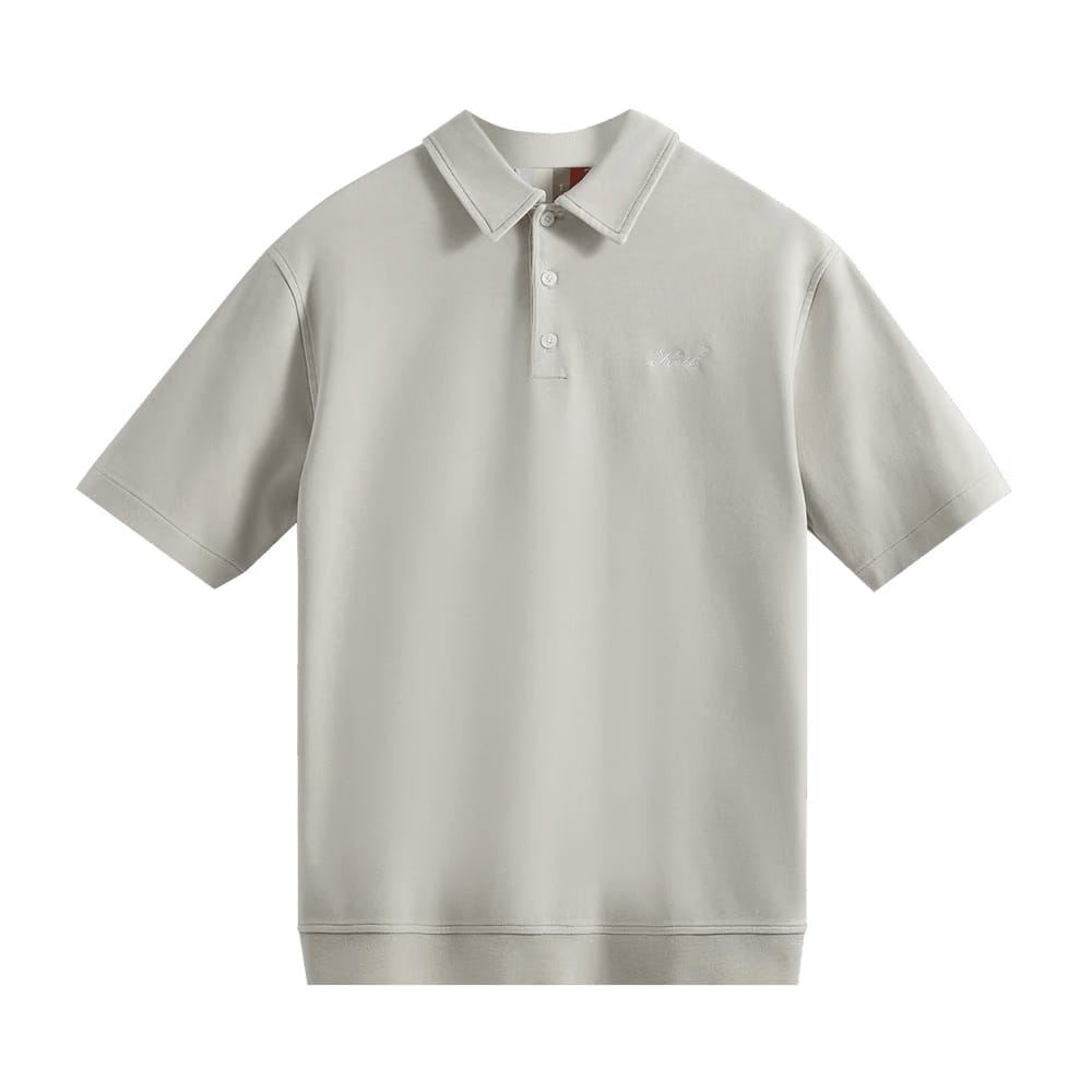 Kith Crystal Washed Graham Polo Chalk
