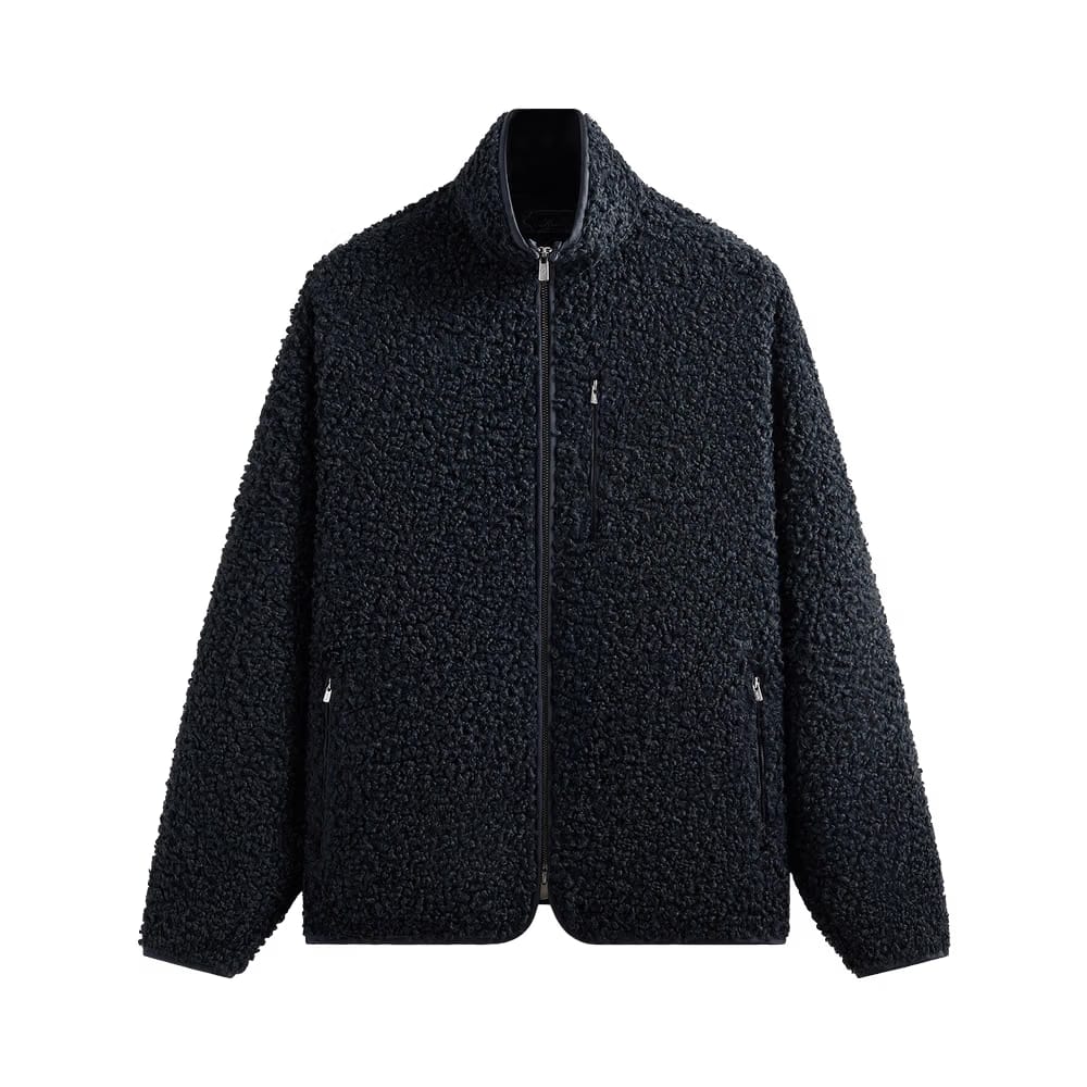 Kith Curly Sherpa Antony Full Zip Trench