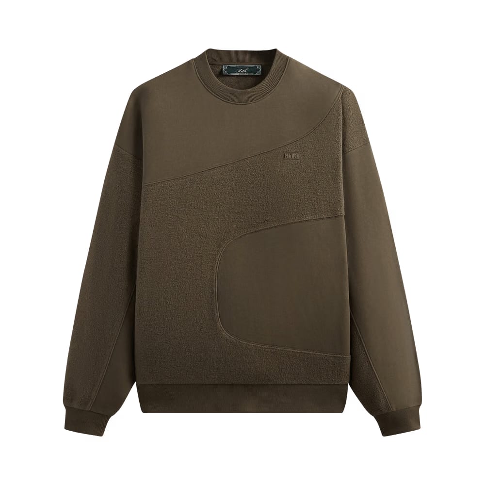 Kith Curved Seam Madison Crewneck Chelonian