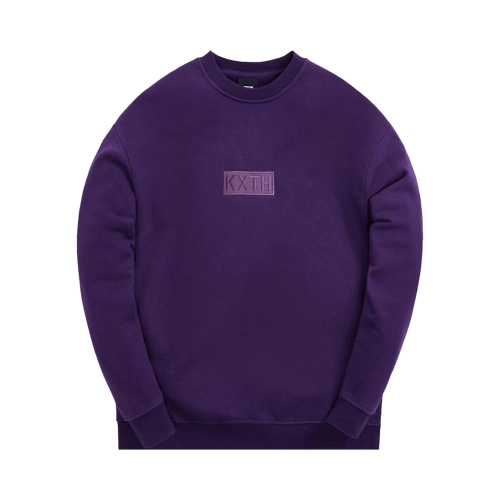 Kith Cyber Monday Crewneck Purple