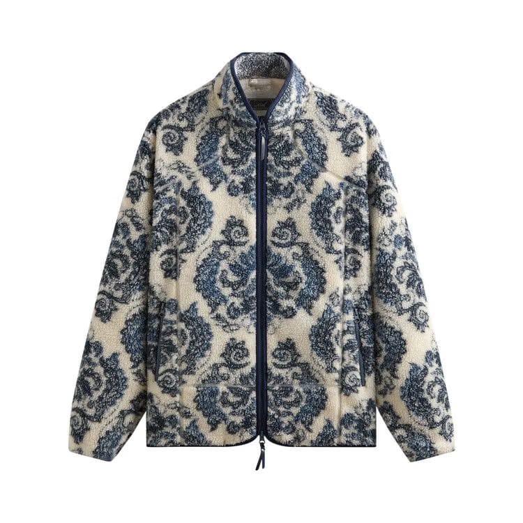 Kith Damask Floral Sherpa Harper Jacket Sandrift