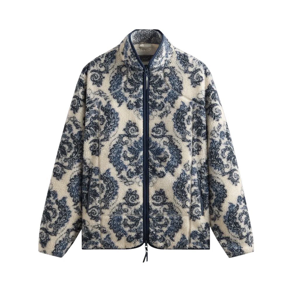 Kith Damask Floral Sherpa Harper Jacket Sandrift