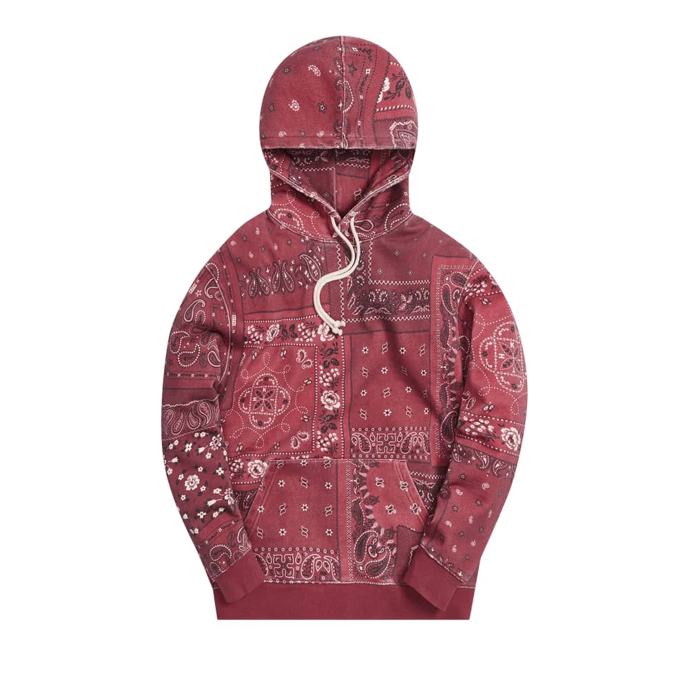 Kith Deconstructed Bandana Williams III Hoodie Pyre