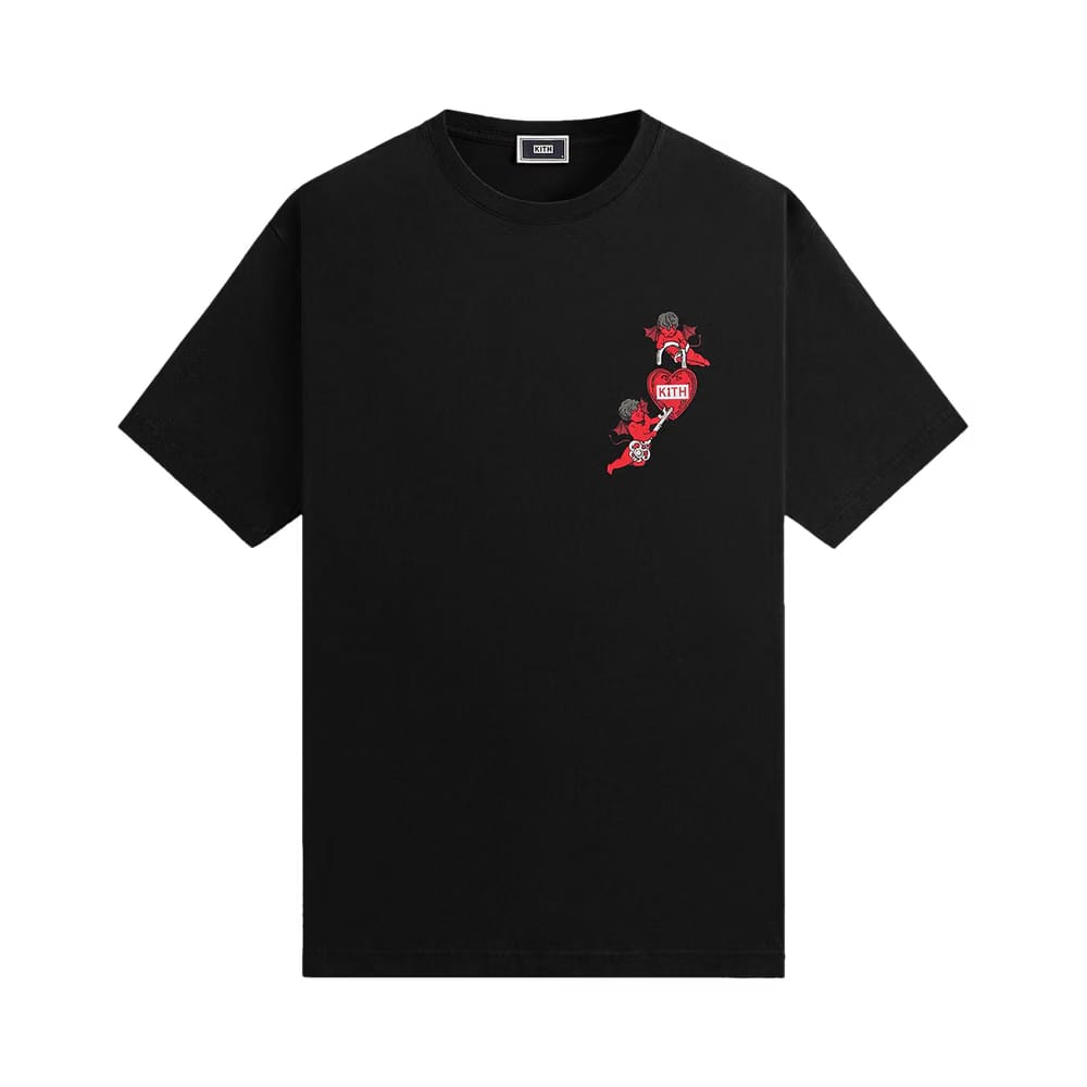 Kith Devil Love Lock T-Shirt Black