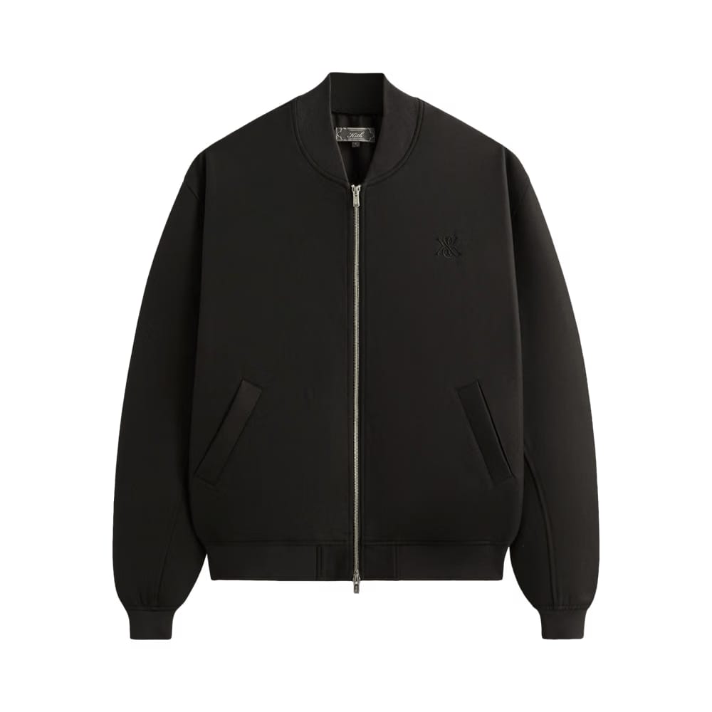 Kith Double Weave Avery Bomber Jacket Black