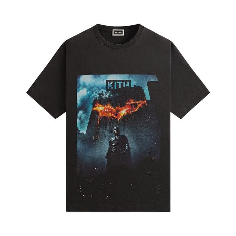 Kith x Batman Dark Knight International Vintage T-Shirt Black