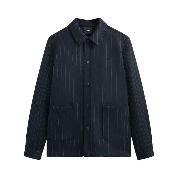 Kith Double Weave Boxy Collared Overshirt Nocturnal