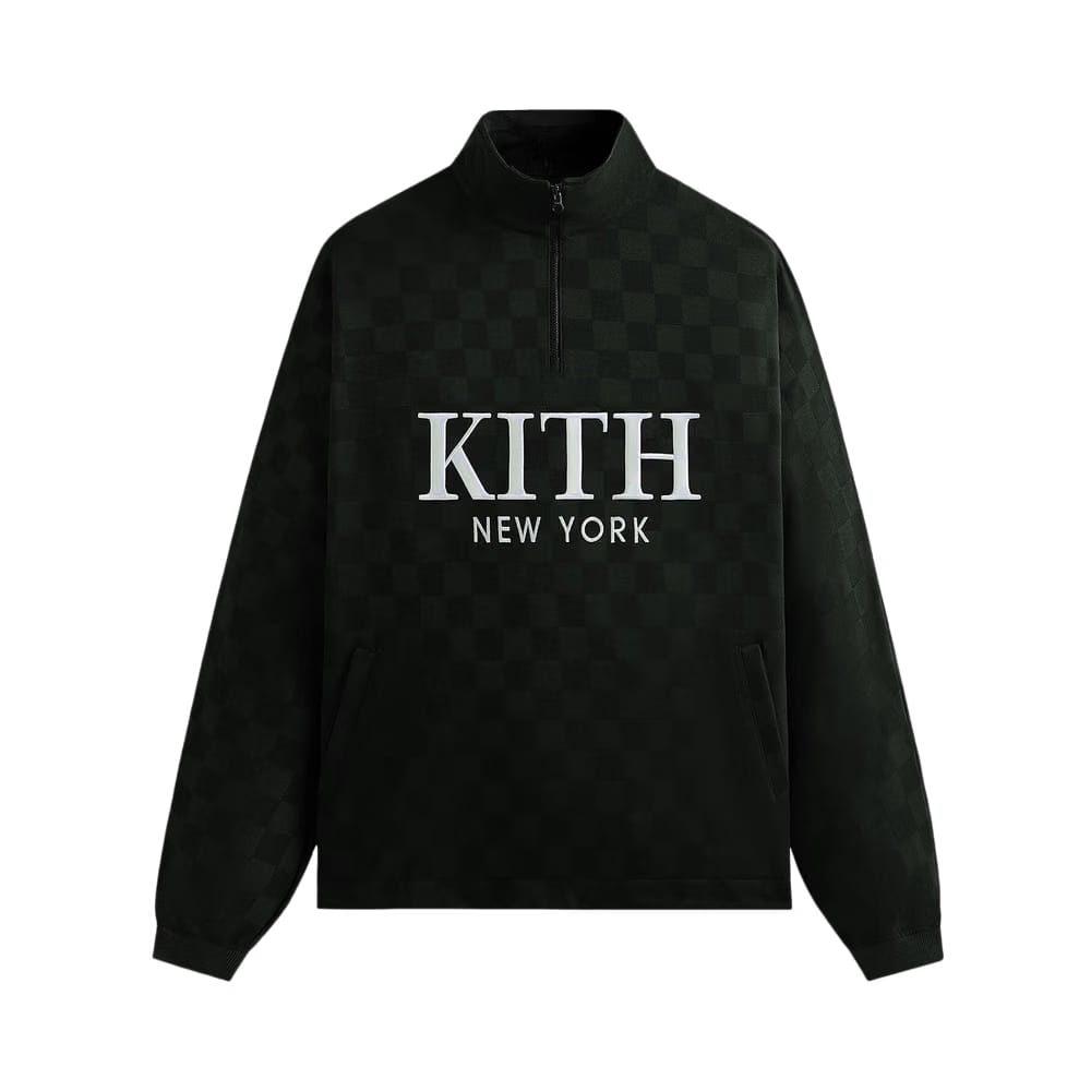 Kith Double Weave Davis Quarter Zip Pullover Stadium