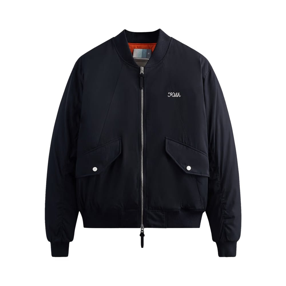 Kith Dumont Flight Bomber Jacket Black