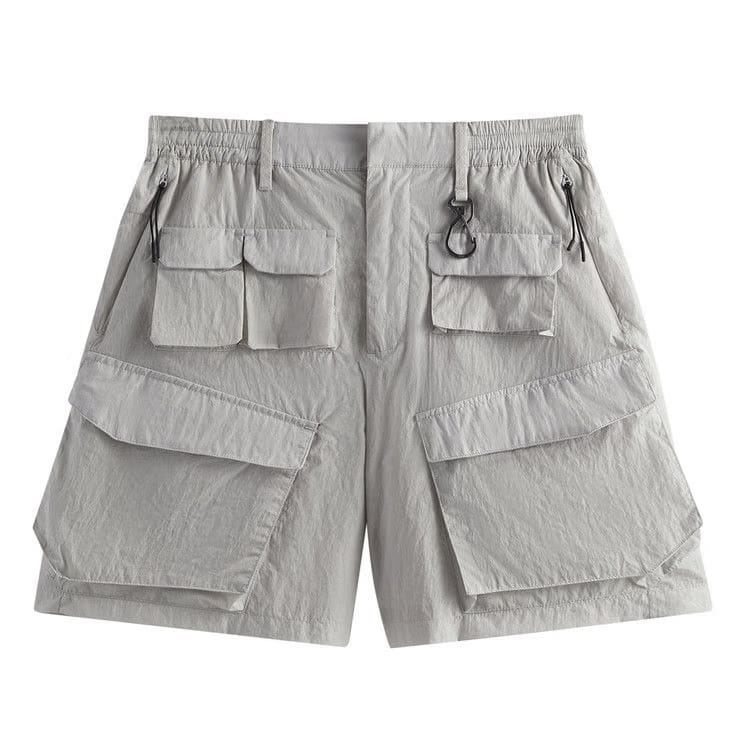 Kith Dupont Cargo Pocket Shorts Concrete
